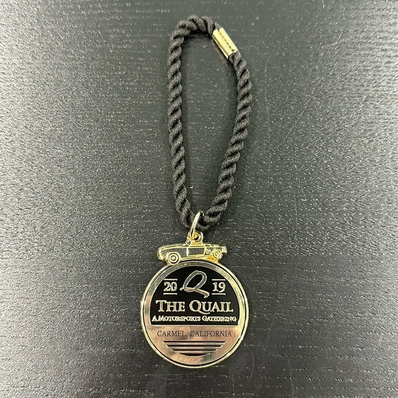 Quail Motorsports 2019 Gold Metal Medallion - Picture 1 of 4